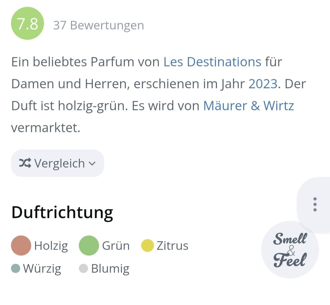Profumi & Eau de Toilette: 2 ml MADAGASKAR LES DESTINATIONS ABFÜLLUNG – Nuovo (secondo la descrizione) da St. Gallen venduto da CaliSunshine 3