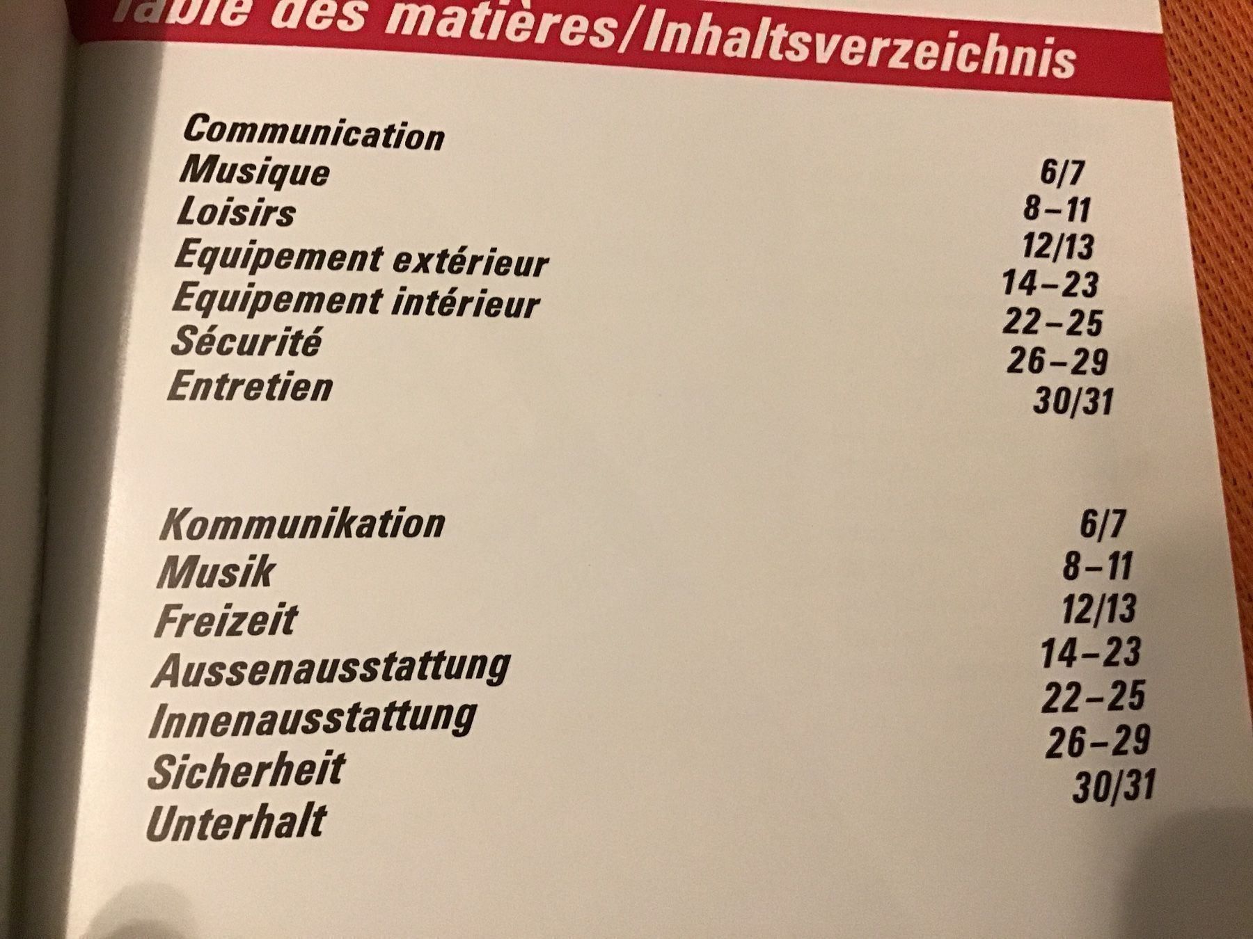 Lancia Dokumente: Lancia Thema Zubehör Programm – Gebraucht aus Scherzingen von Starseller62 2