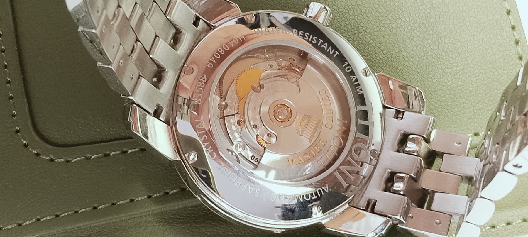Titoni Uhren: Neuer Titoni automatic master Serie Chronometer full Set top – Neu und originalverpackt aus Biel/Bienne von Vintage-timearts 2