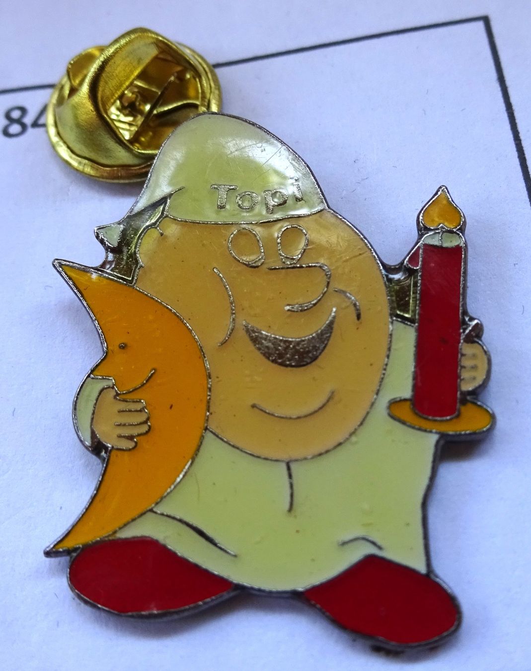Plaketten & Abzeichen: Pin TOPI  am Nachtwandeln – Gebraucht aus Utzenstorf von BUtter81