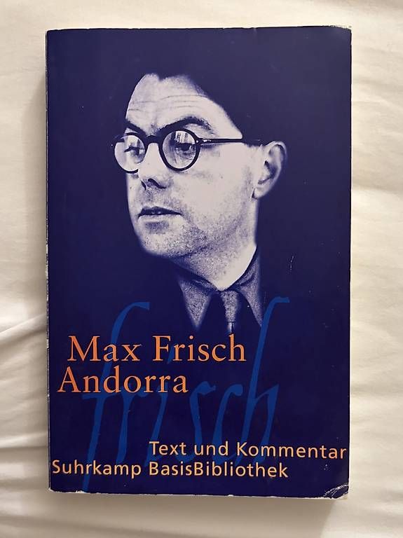 Libri: Andorra  Max Frisch – Usato da Ebnat-Kappel venduto da Mzottli