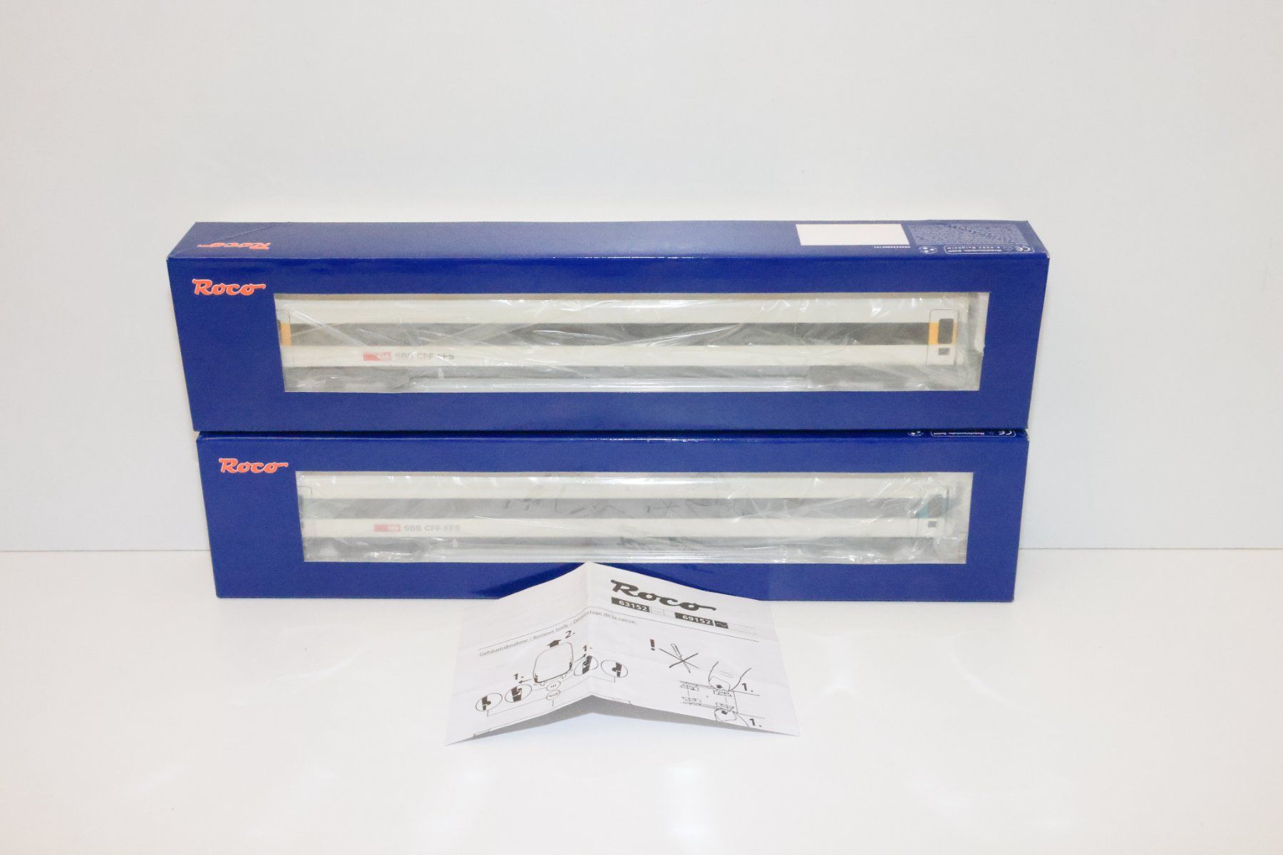 SBB ICN RABe500 040 Zusatzset Roco 63152 - lesen! (Neu (gemäss ...