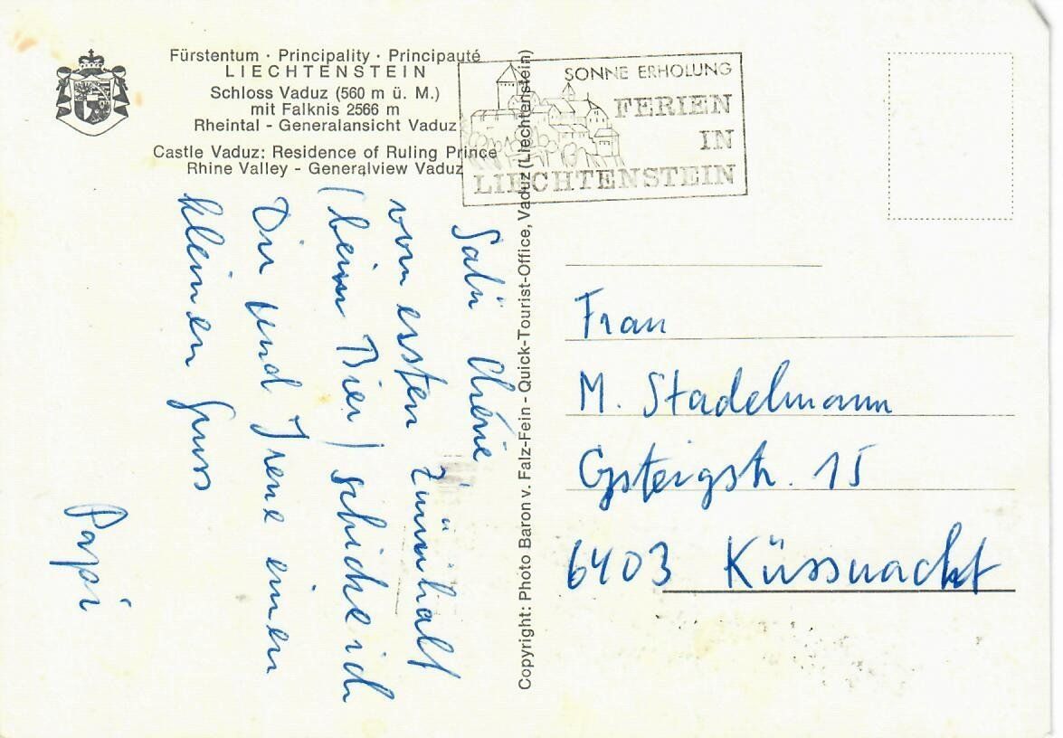 Cartes postales: Liechtenstein – D'occasion à Hochdorf par Ziegel-16 1