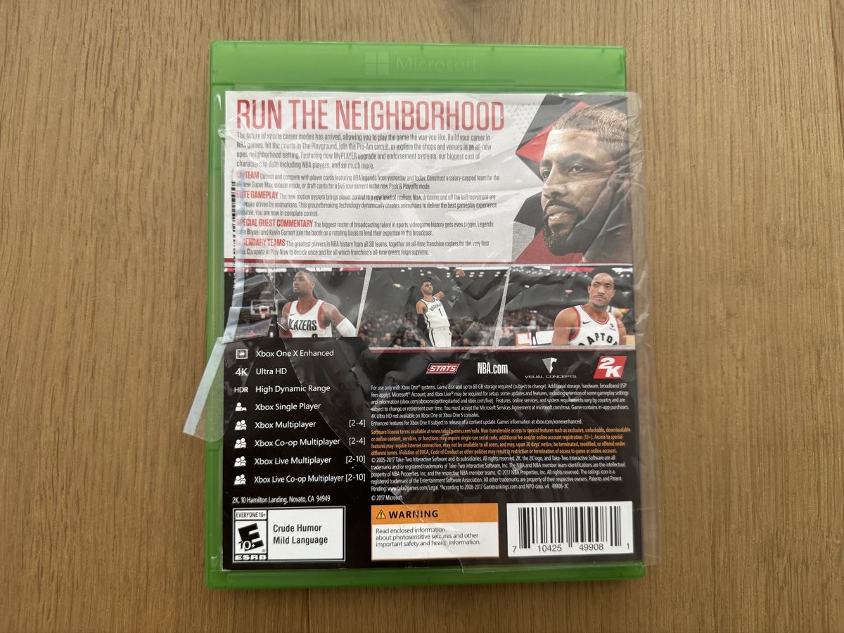 Spiele: XBOX ONE - NBA 2K18 – Gebraucht aus Fislisbach von luepa 1