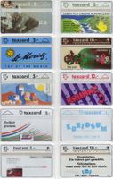 10 ungebrauchte Schweizer Werbe-Taxcards