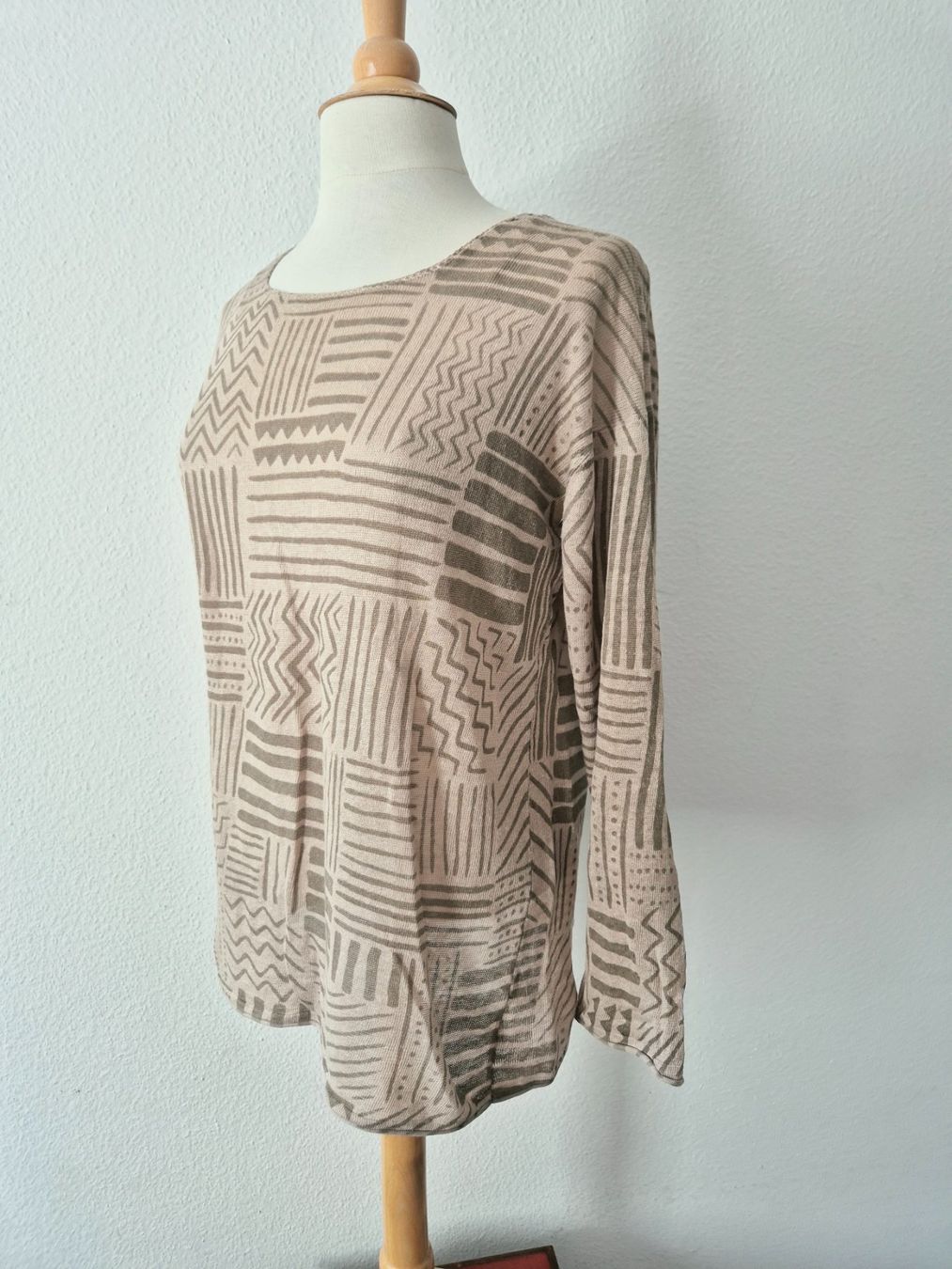 Gudrun Sjöden Pullover & Sweatshirts: GUDRUN SJÖDEN S M 36 38 PULLOVER PULLI LEINEN LINEN TOP – Gebraucht aus Elsau von the-colorful-side 2