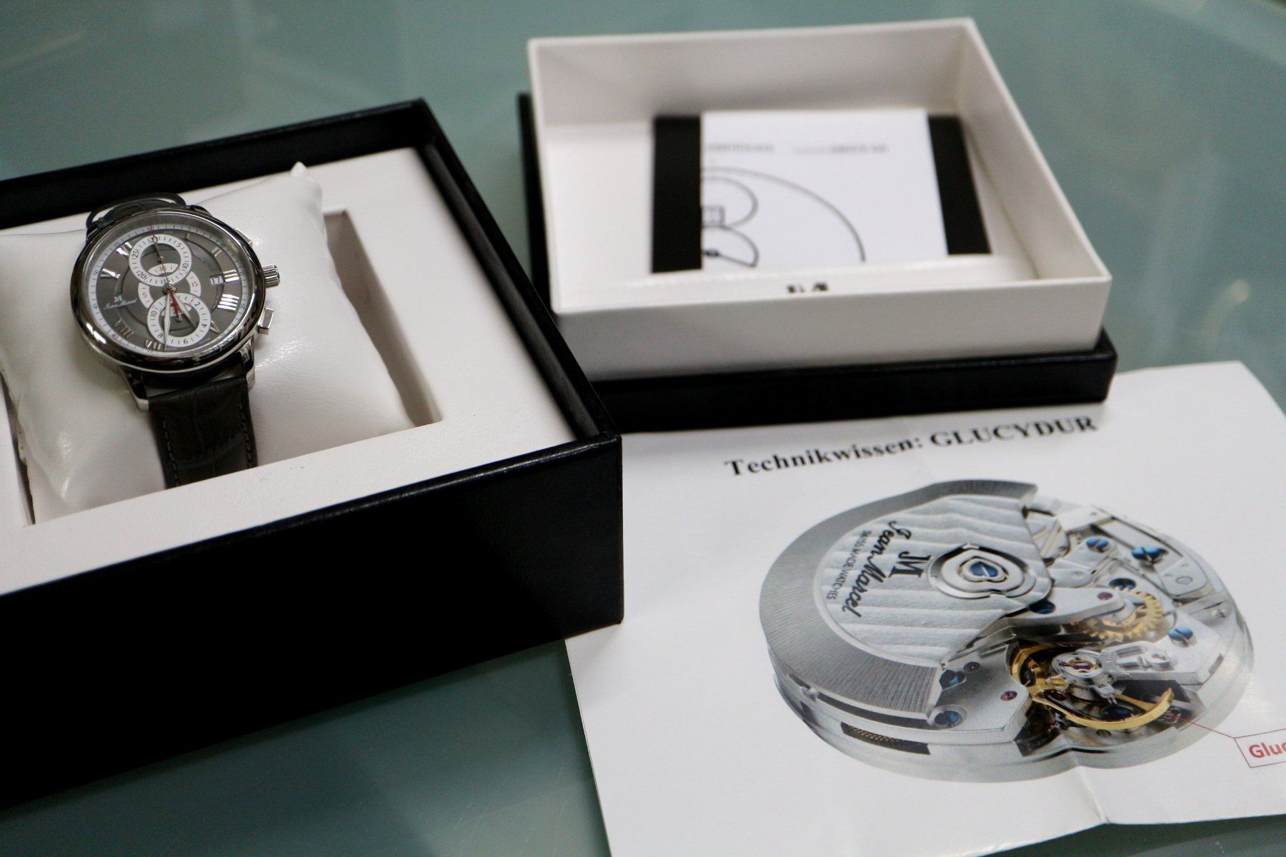 Orologi: Jean Marcel Automatik-Chronograph Vertical Limit Elipse – Usato da Bülach venduto da Uhrenwerkstatt 5