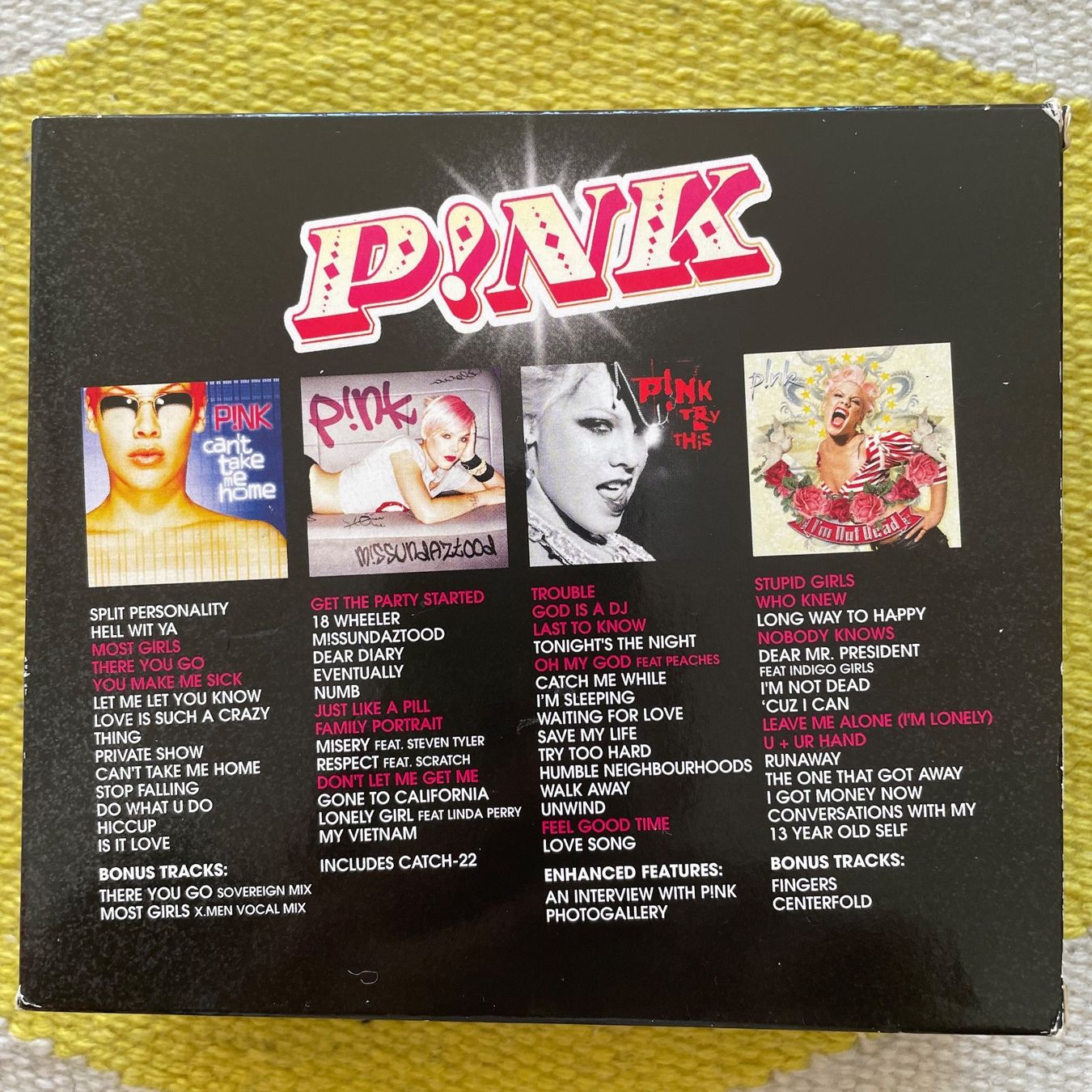 CD: PINK-BOX SET 4CD BOXSET PINK – Usato da Rorschacherberg venduto da CD-Roli 2