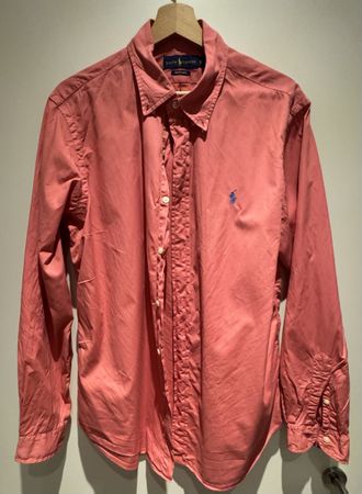 Ralph Lauren Shirt Rosa Gr L