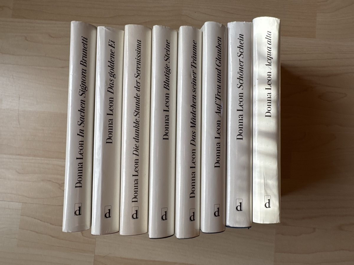 Bücher: 8 Donna Leon Romane  – Gebraucht aus Eschenz von Belladog 6