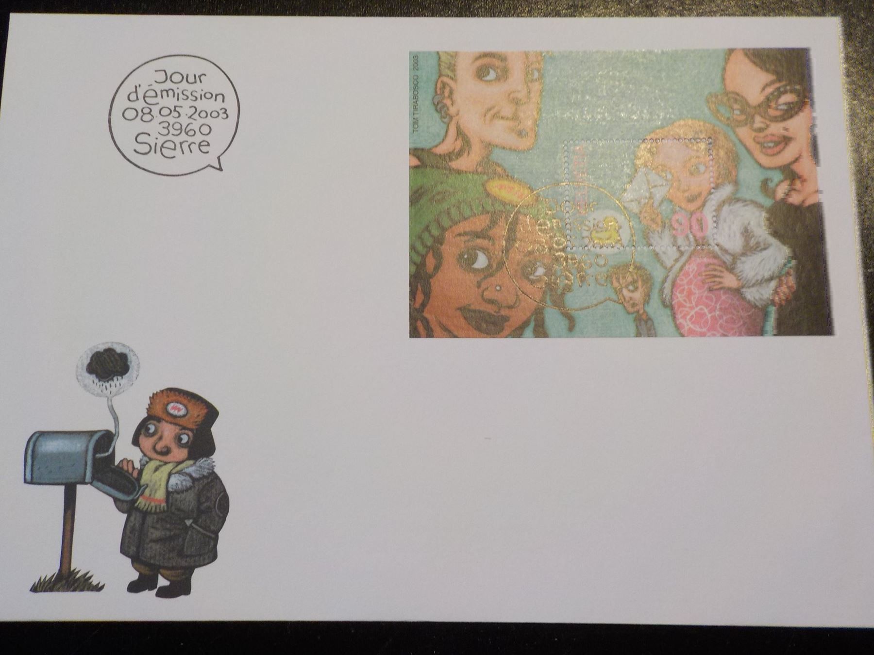 Alle Briefmarken: 2003, FDC, Blockausgabe Comic – Neu (gemäss Beschreibung) aus Muri b. Bern von Ricardoverkauf