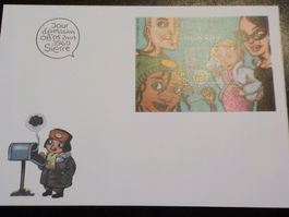 2003, FDC, Blockausgabe Comic