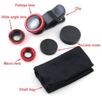 Handy Smartphone Kameralinsen Set - Macro, Weitwinkel