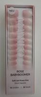 Maniko Soft Gel Press Ons Rose Babyboomer NEU