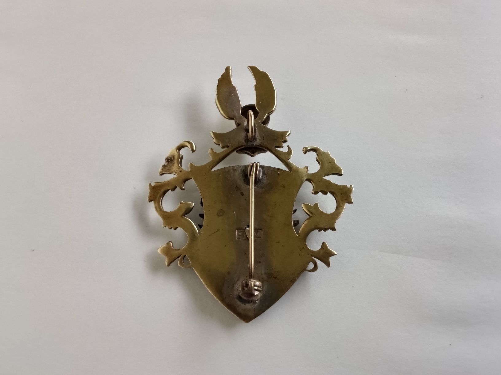 Spille & Fermagli: Antike Militär Brosche oder Anhänger ca. 1890/1910   – Usato da Feldbach venduto da carlotta111 2