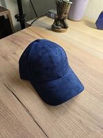 Cap Suede Wildleder, Blau