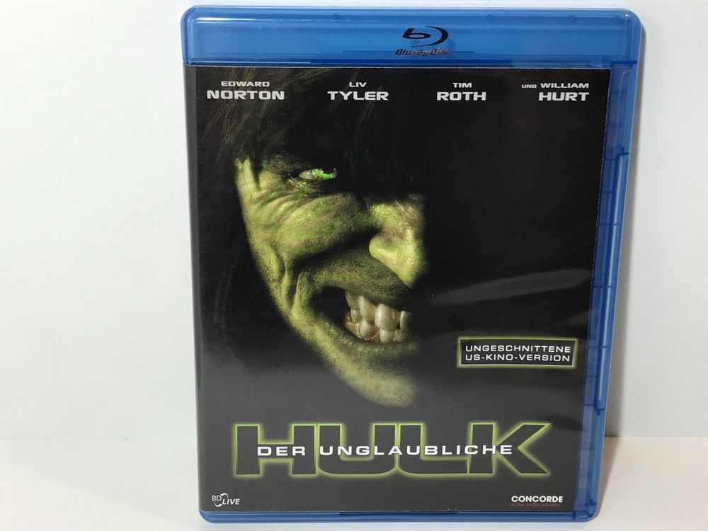 Der Unglaubliche Hulk Blu Ray Kaufen auf Ricardo