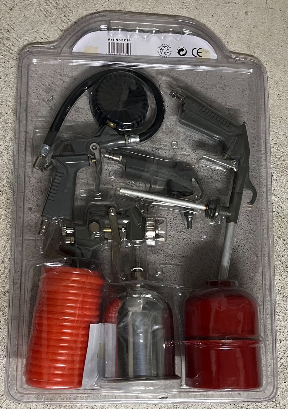 Compressori: Druckluft- Set., 5-tlg – Nuovo e nell'imballaggio originale da Dietikon venduto da Sale44You 1