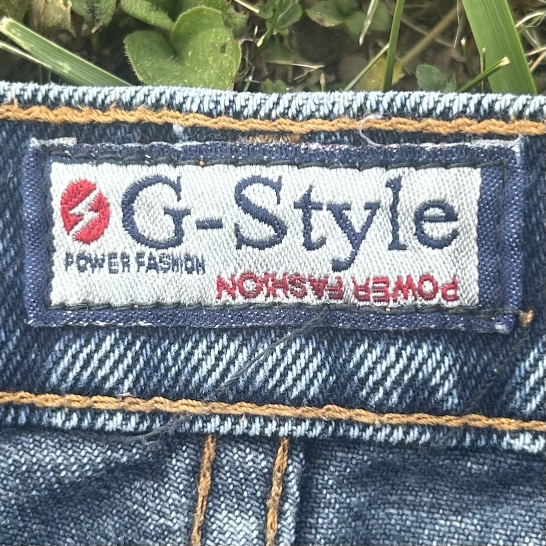 Jeans: Vintage G-Style Denim Shorts Blue  – Usato da brent venduto da fukusapes 4