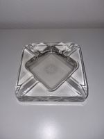 Aschenbecher Glas quadratisch 
