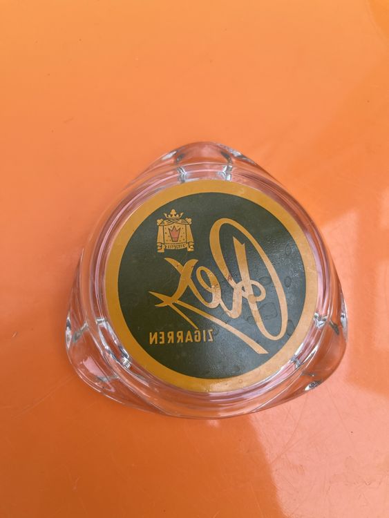 Portacenere: Aschenbecher Rex Zigarren Glas Vintage Deko Bar – Usato da Hefenhofen venduto da n0rt0n 2