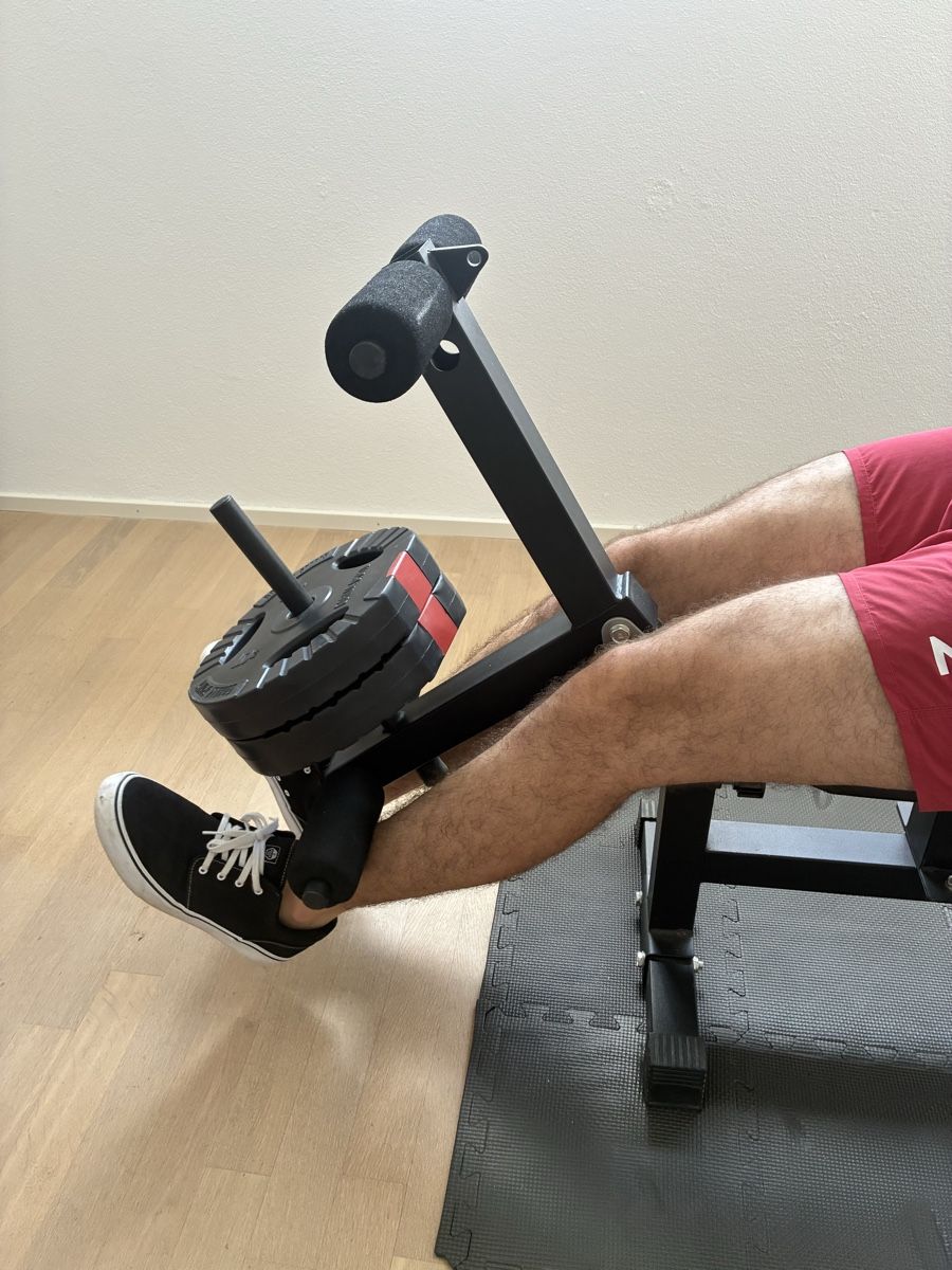 Hometrainer: Weight bench with weights and dumbbells – Usato da Aadorf venduto da pol_dd6j 3