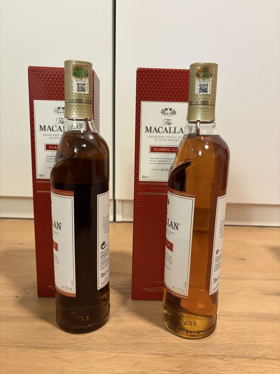 Macallan Bevande alcoliche: Macallan Classic Cut 2020 & 2022 – Nuovo e nell'imballaggio originale da Reichenburg venduto da san_rk9s 2
