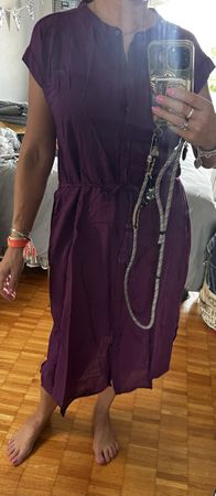 Sommerkleid violett Gr. 38 