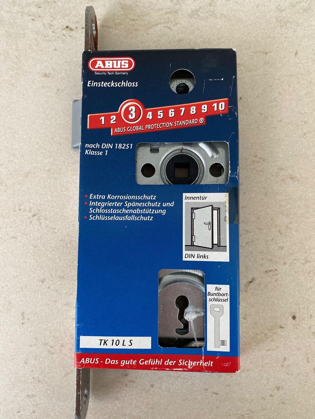 Abus Cadenas: ABUS Einsteckschloss TK 10 L S neu und originalverpackt – Neuf avec emballage d'origine à Gächlingen par Tara_devi