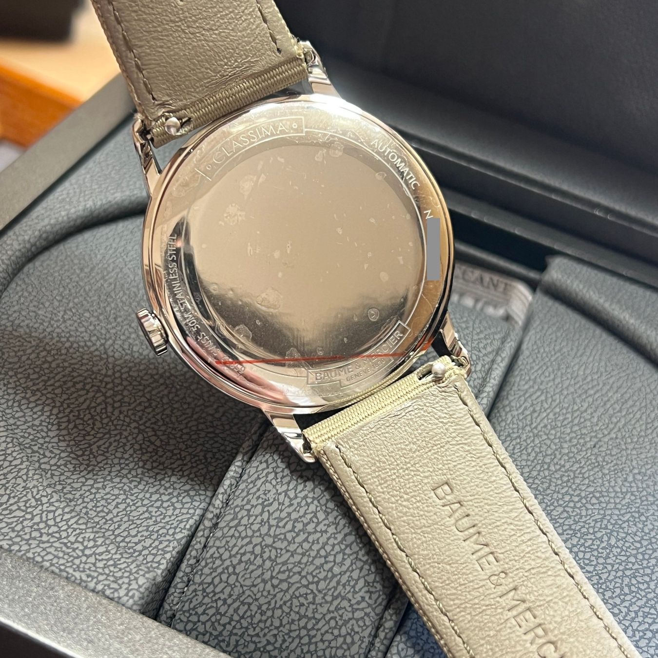 Baume & Mercier Orologi: Baume & Mercier Classima Automatic Date Full Set M0A10695 – Usato da Carouge GE venduto da Watchaser 5