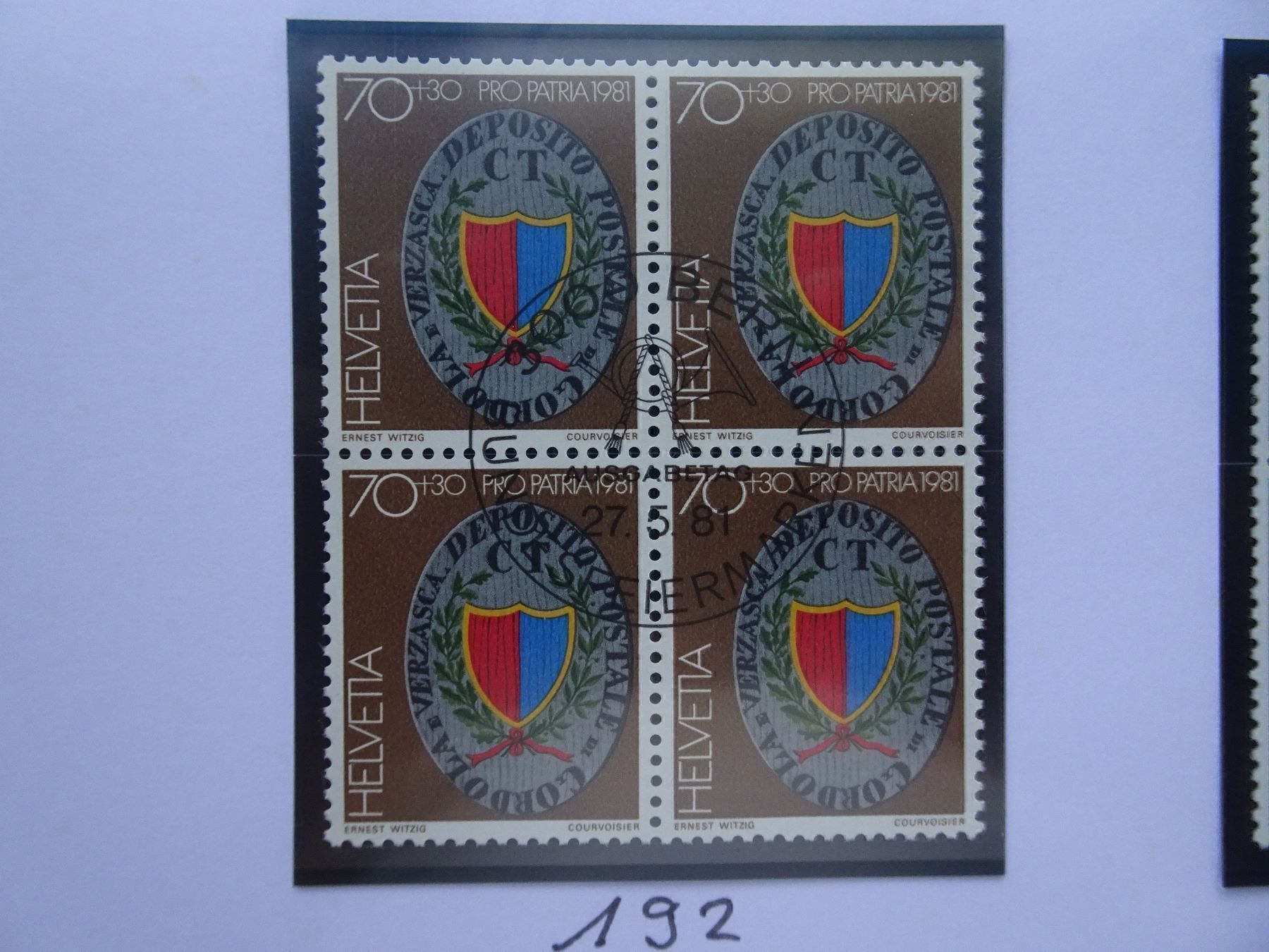Tous les timbres: PP 1981 – Neuf (Voir description) à Aadorf par Chnorli-Furz 3