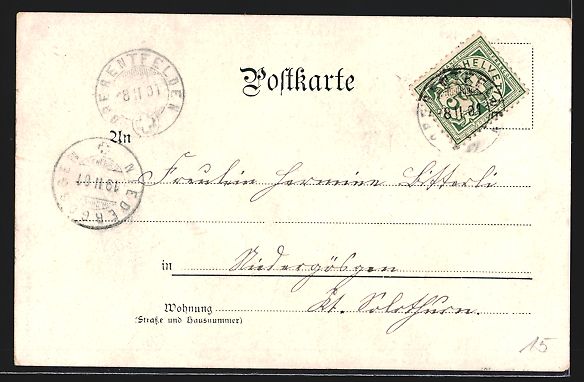 Cartoline postali: sign. V. Tobler: Schweizer tanzen vergn – Usato da Berlin venduto da bartko-reher 1