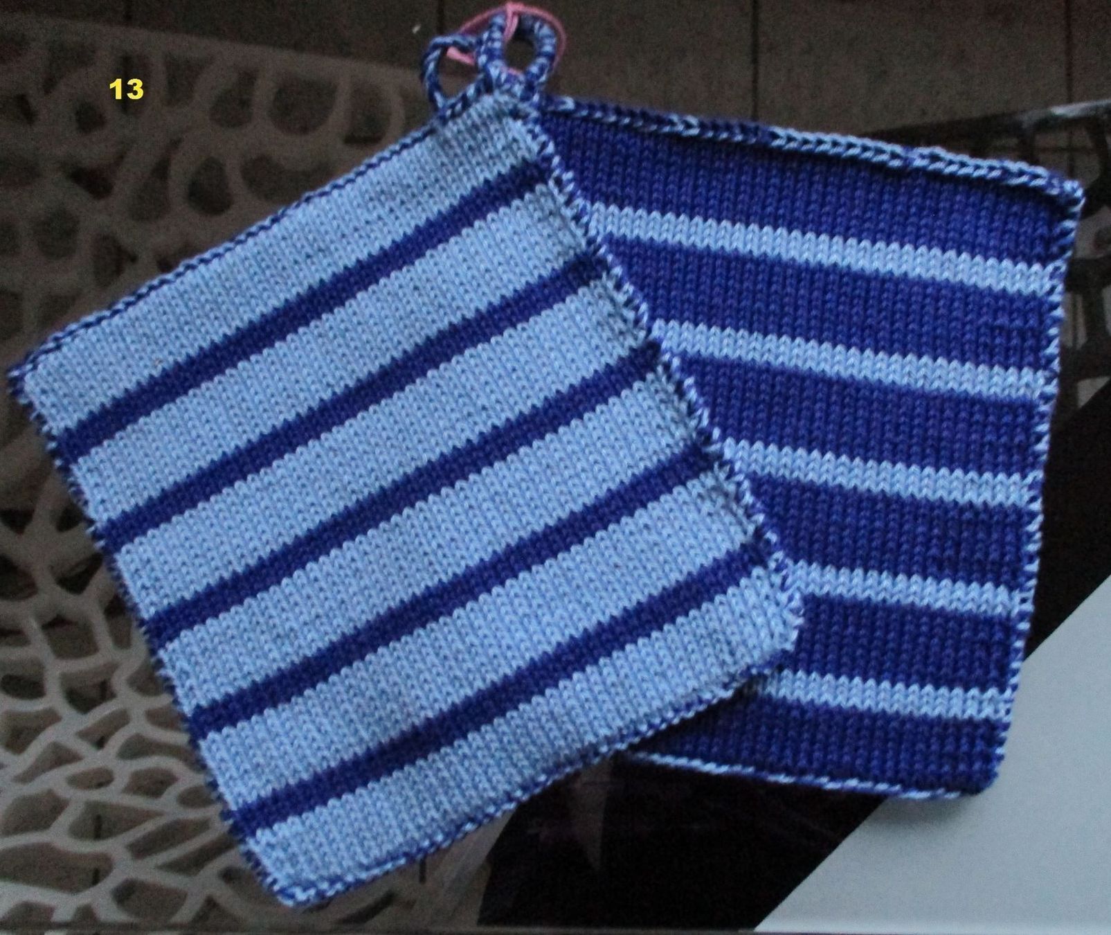 Elettrodomestici da cucina: Schöne Topflappen / verschiedene Farben! – Nuovo e nell'imballaggio originale da Flumenthal venduto da novbra 4