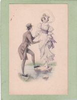 Kitsch Paar Mann Frau Adel