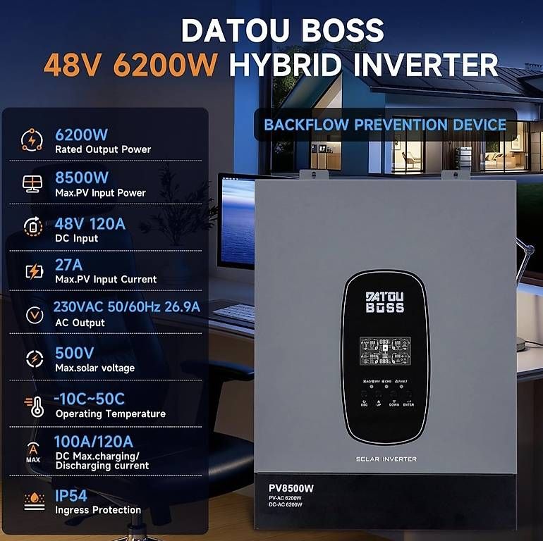 Inverter: Wechselrichter 48v 6200w – Usato da Bertschikon venduto da Simociuffi
