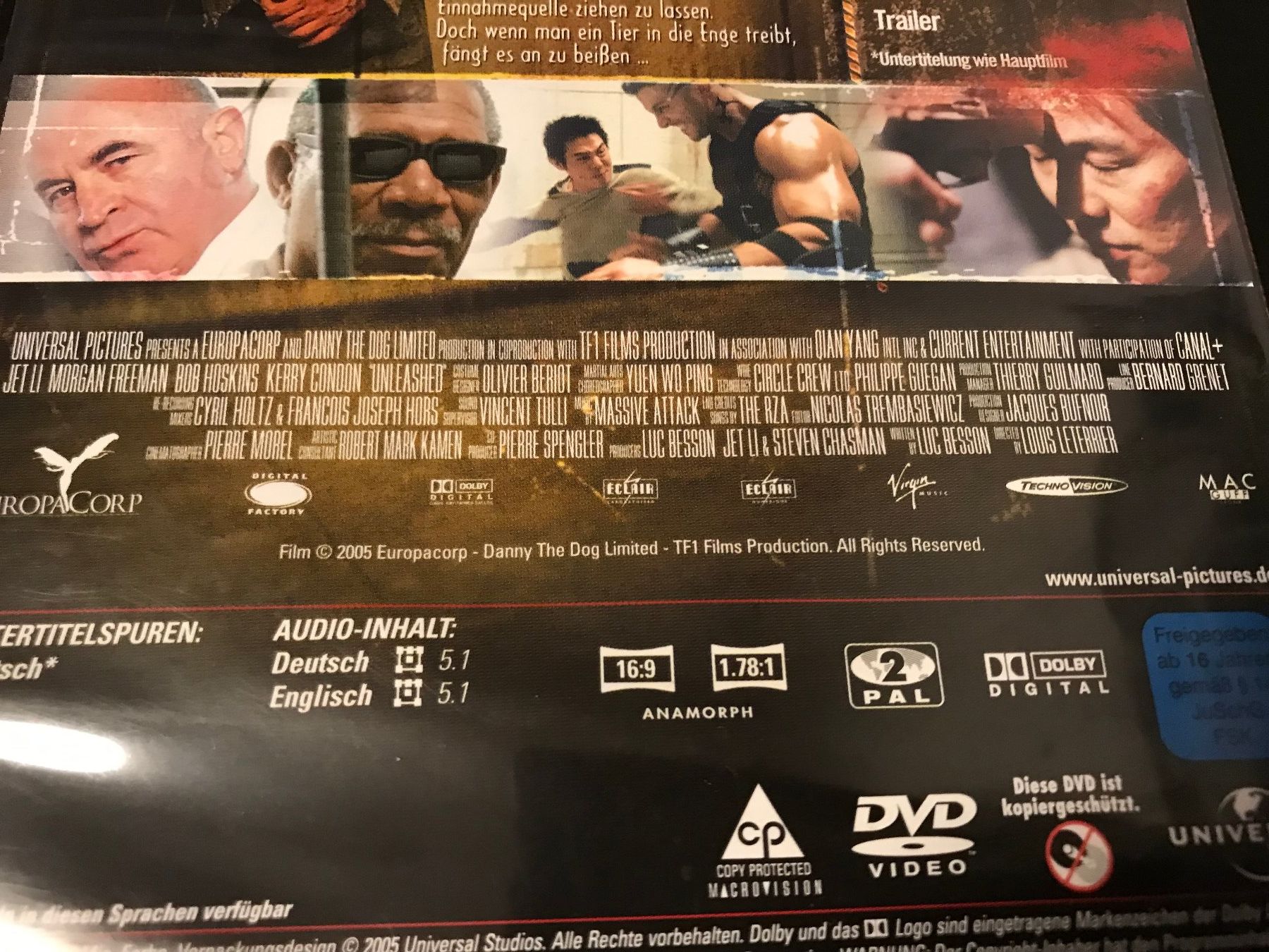 Tutti i DVDs: UNLEASHED - ENTFESSELT – Usato da Freudwil venduto da Feenland2010 3