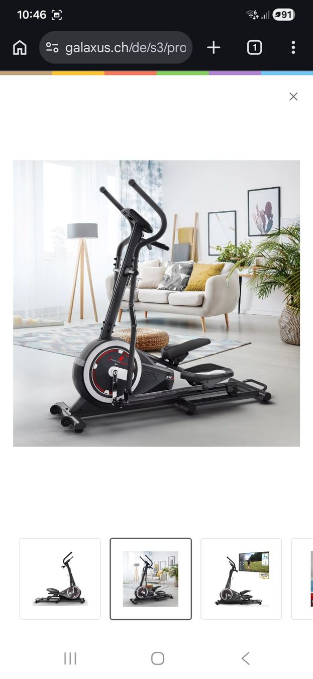 Hometrainer: Fitness Crosstrainer Ergometer - Top Zustand für HomeGym! – Gebraucht aus Altendorf von Darkoo