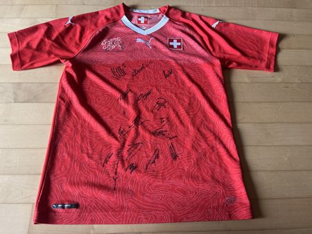 Schweiz Nati Frauen Nationalteam Womens Trikot Autogramme