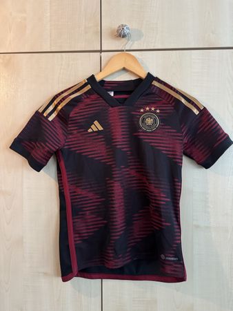 Fussball Trikot Deutschland Adidas Grösse 152 schwarz