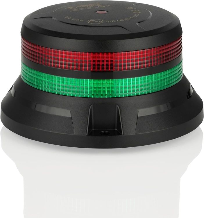 RS PRO LED-Meldeleuchte 24V AC/DC – Rot/grün, Ø 22 Mm Ausschnitt, Frontmontage, IP65, LEDtec-Serie, Für Schaltanlagen Und Maschinen