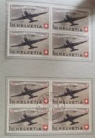 1944, Geschenkheft Flugpostmarken im 4-Block Kt. 300.-++