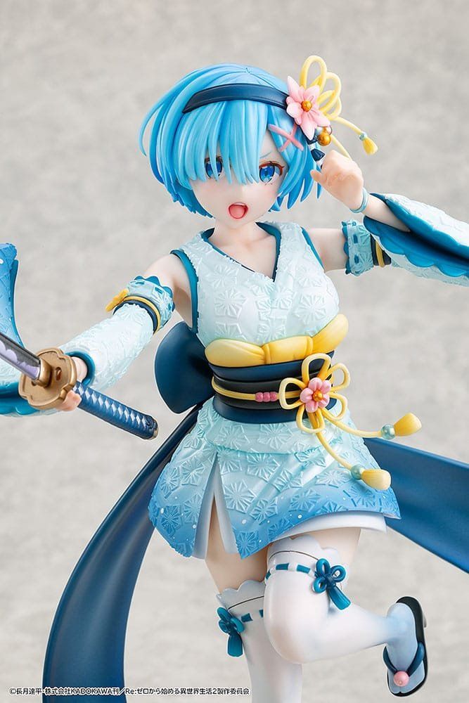 Statuette: Re:ZERO -1/7 Rem Combat Outfit Ver. 22 cm – Nuovo e nell'imballaggio originale da St-Imier venduto da ATTAKSHOP 7
