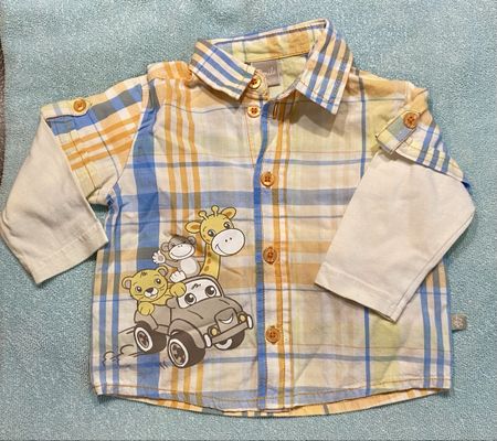 Sommer Kinderhemd Gr. 68, gepflegt