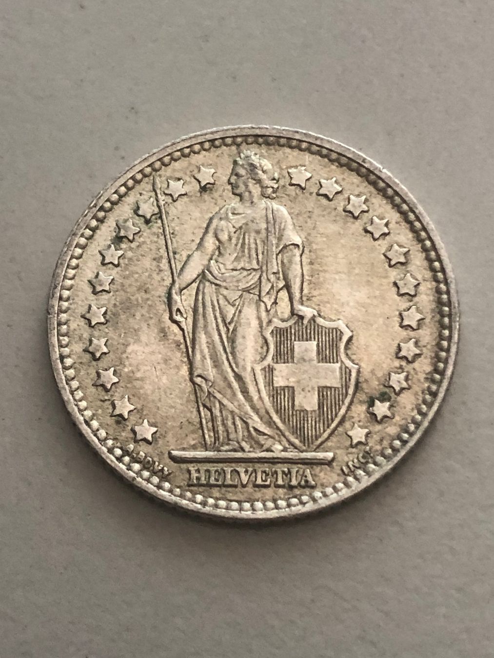 Toutes les monnaies: 1 Fr. 1956 – D'occasion à Schötz par Odpa 1