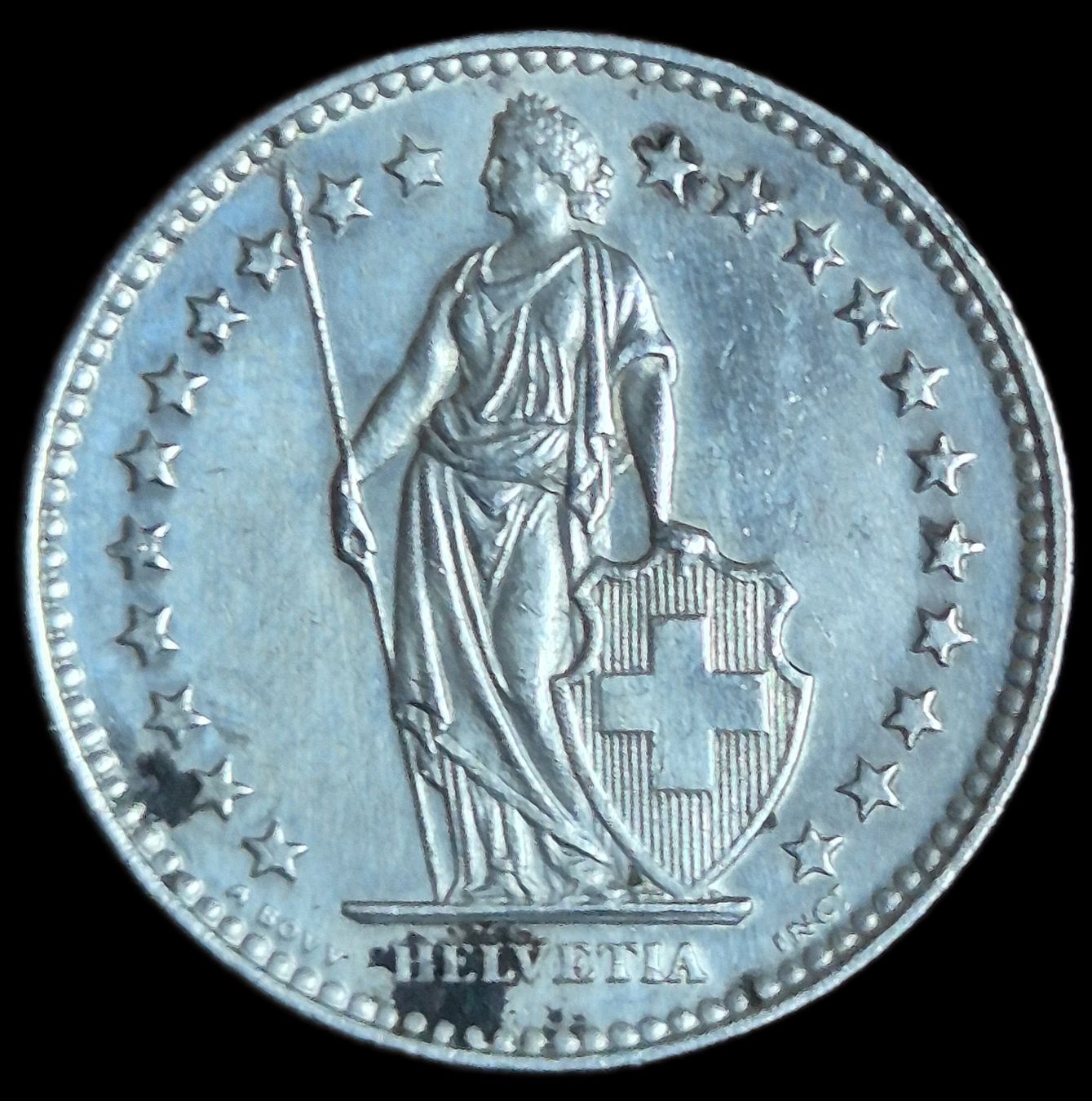 Tutti le monete: Top Silber 2 Franken 1936 – Usato da Grenchen venduto da Grenchen_Coins