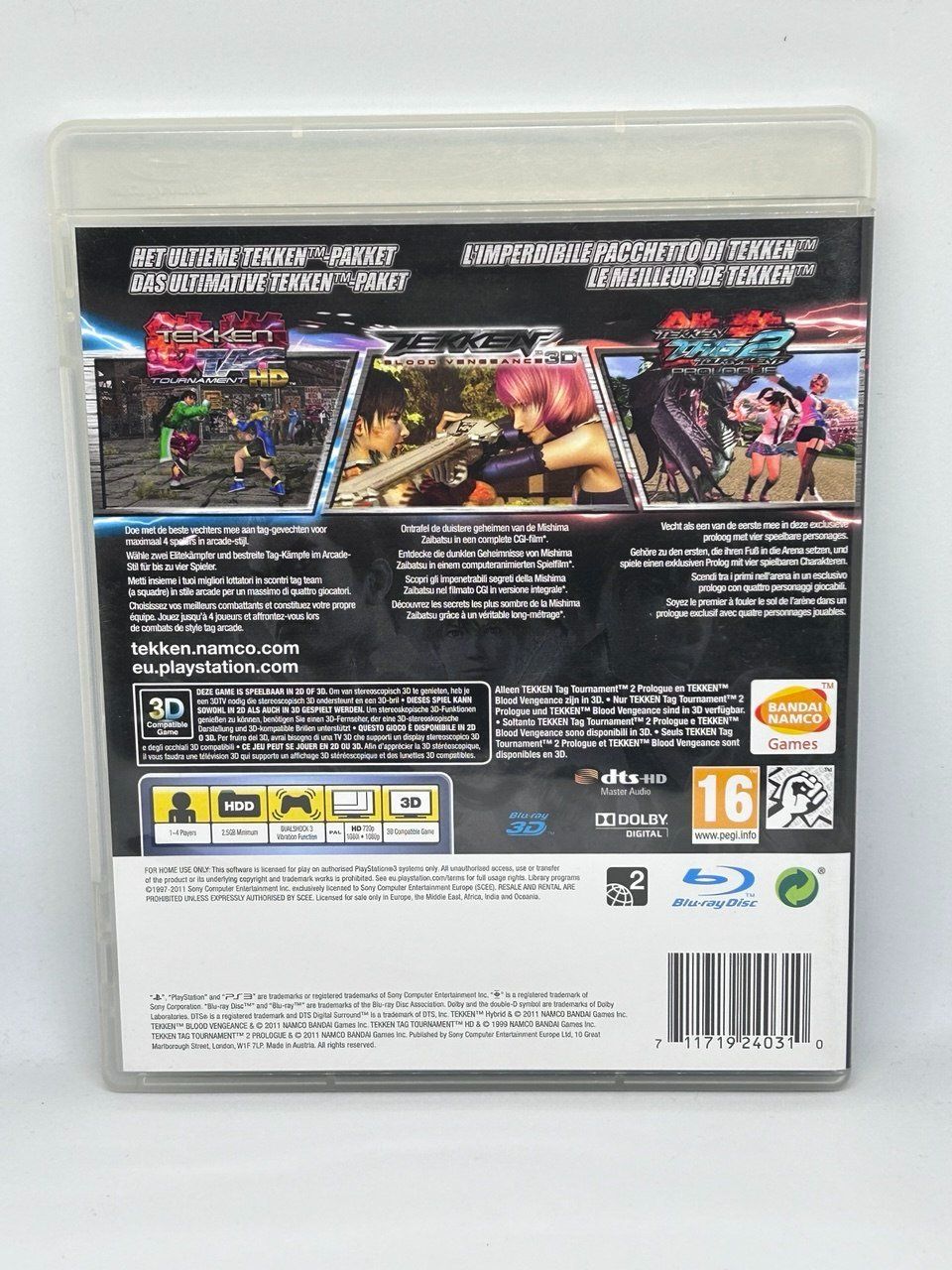 Sony Giochi: Tekken Hybrid per PlayStation 3 – Usato da Giubiasco venduto da LorisVale 1