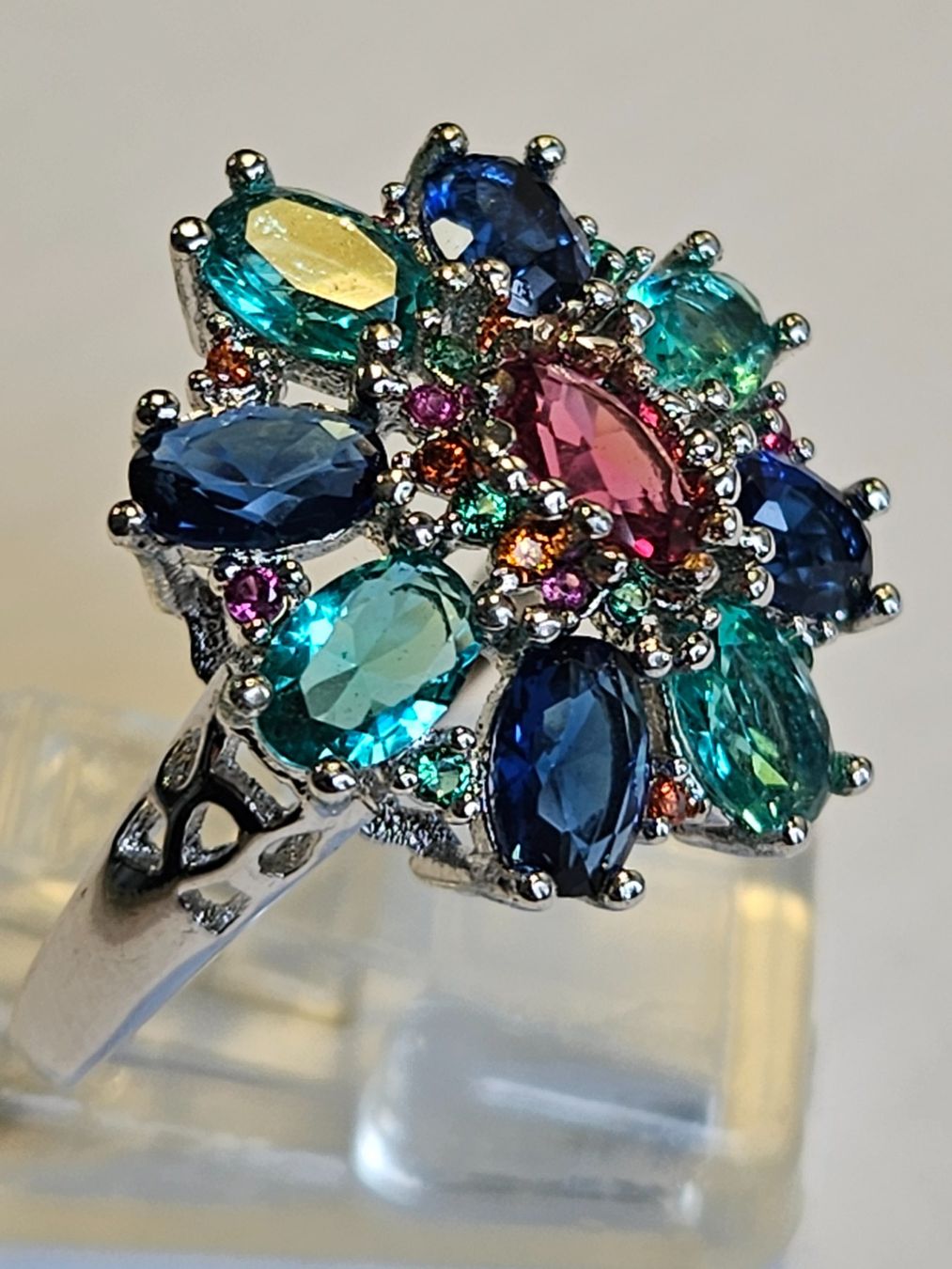 Anelli: Edelstein Silber Ring – Nuovo (secondo la descrizione) da Zürich venduto da ben_mn5h 5
