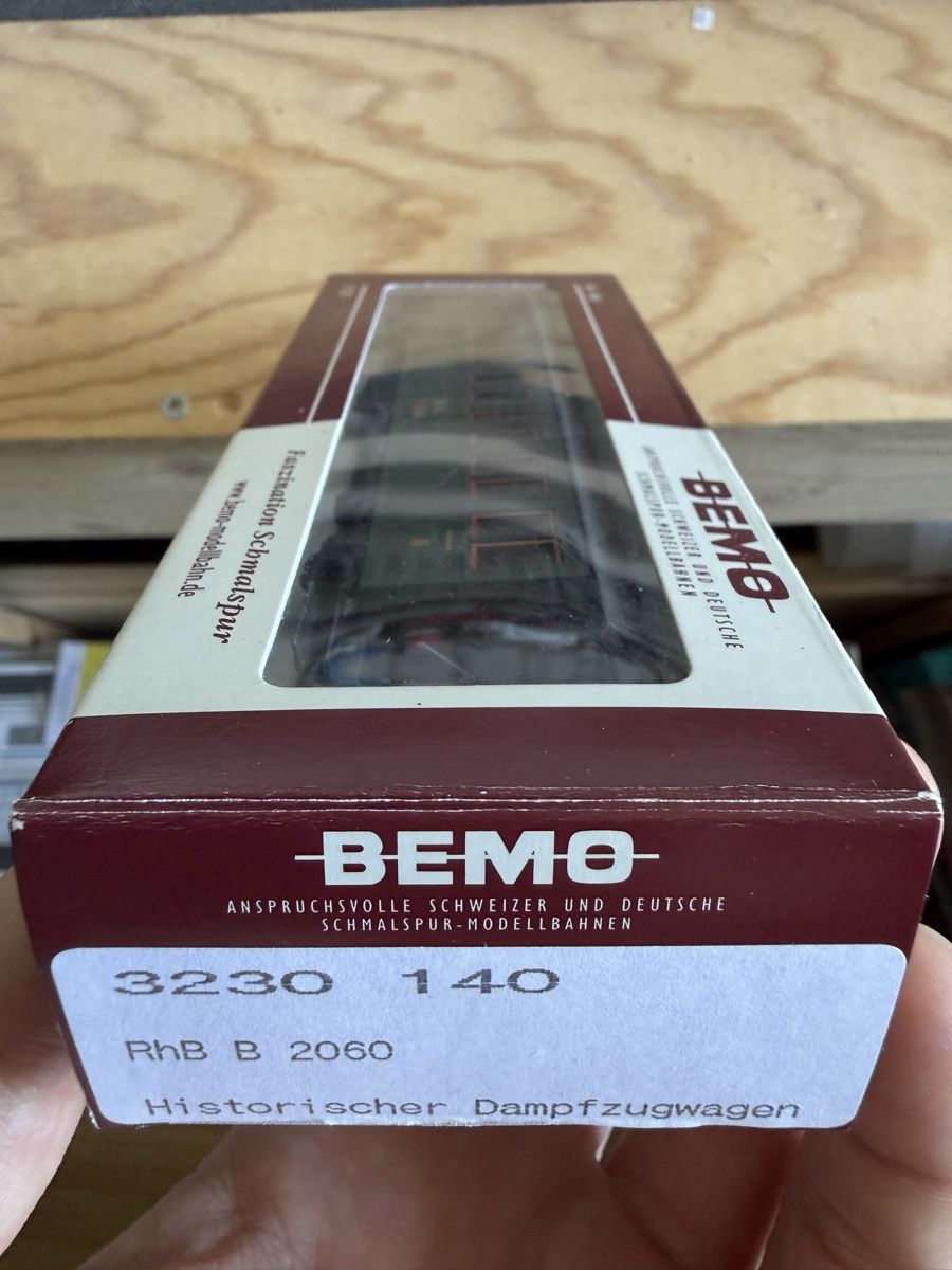 Bemo Modelleisenbahnen: Bemo 3230 140 RhB B 2060 H0m – Defekt aus Morrens VD von YannD02 4
