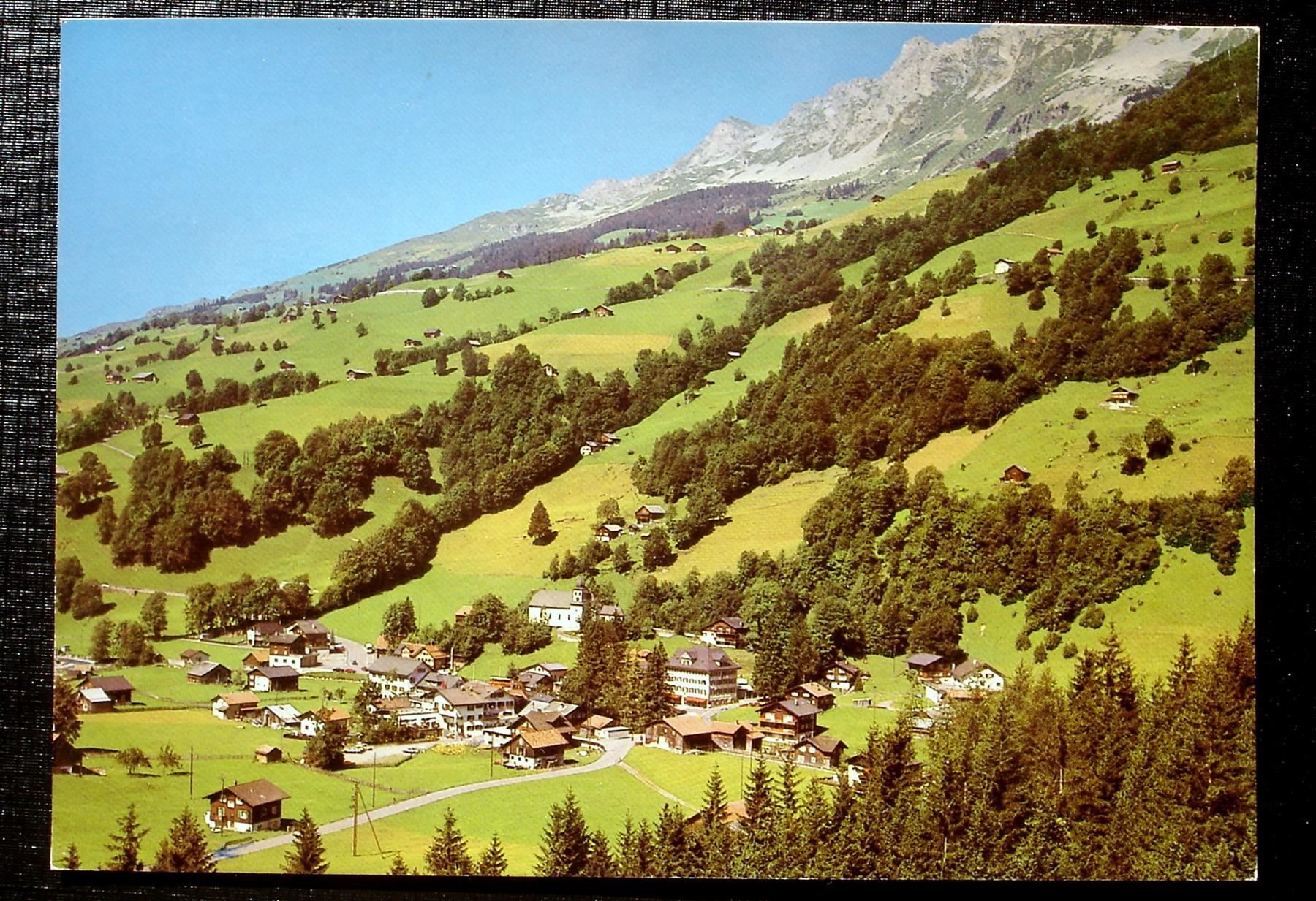 Cartoline postali: UNTERSCHÄCHEN An der Klausenstrasse – Usato da Jona venduto da philajona