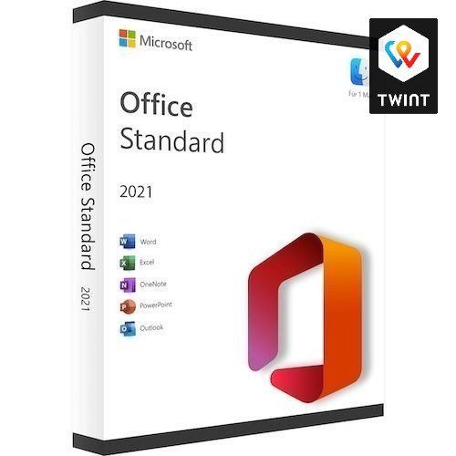 Microsoft Software: Microsoft Office 2021 Standard | Vollversion | 4 PC | TWINT – Usato da Saignelégier venduto da KNM